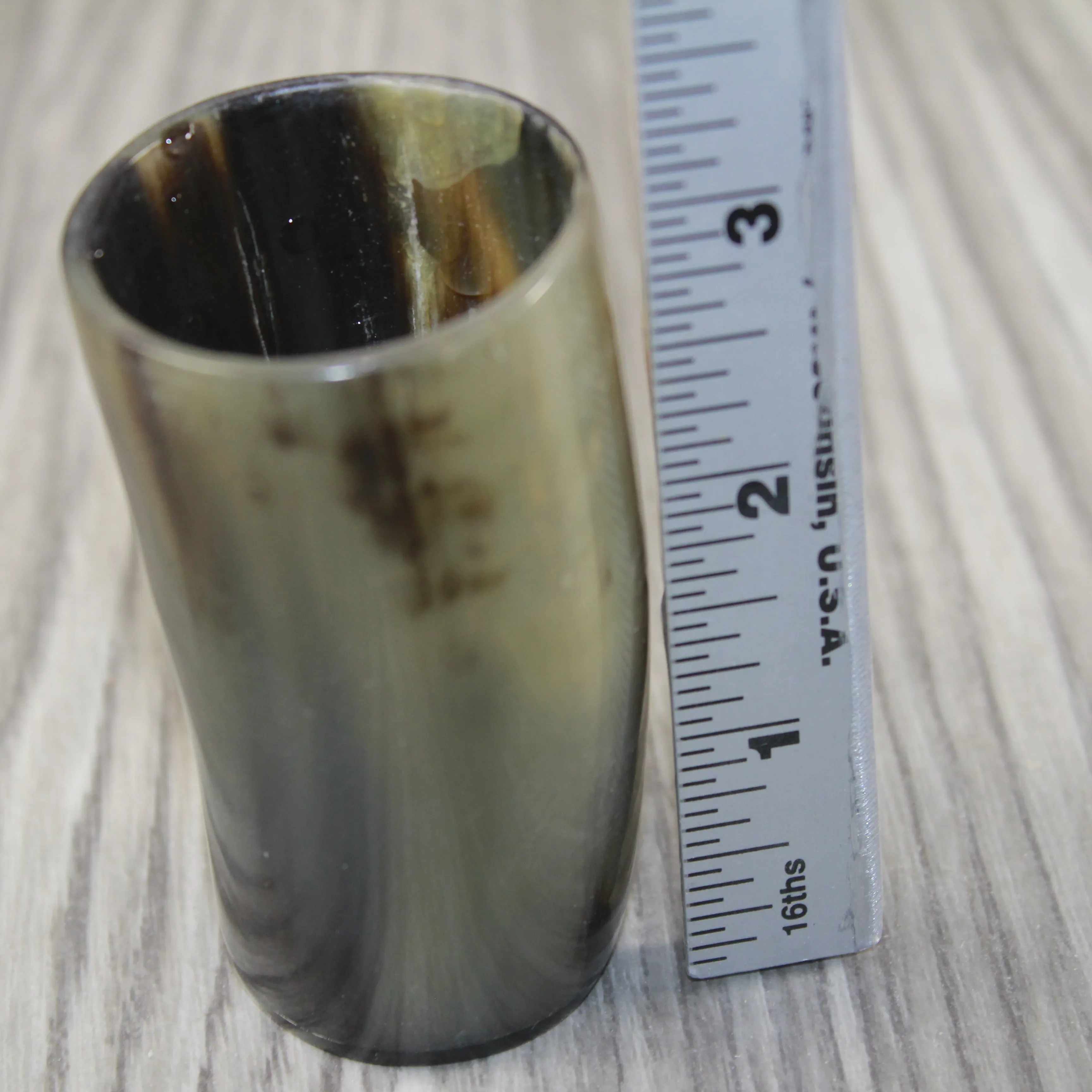 1 Horn Shot glass #2743 Natural Colored