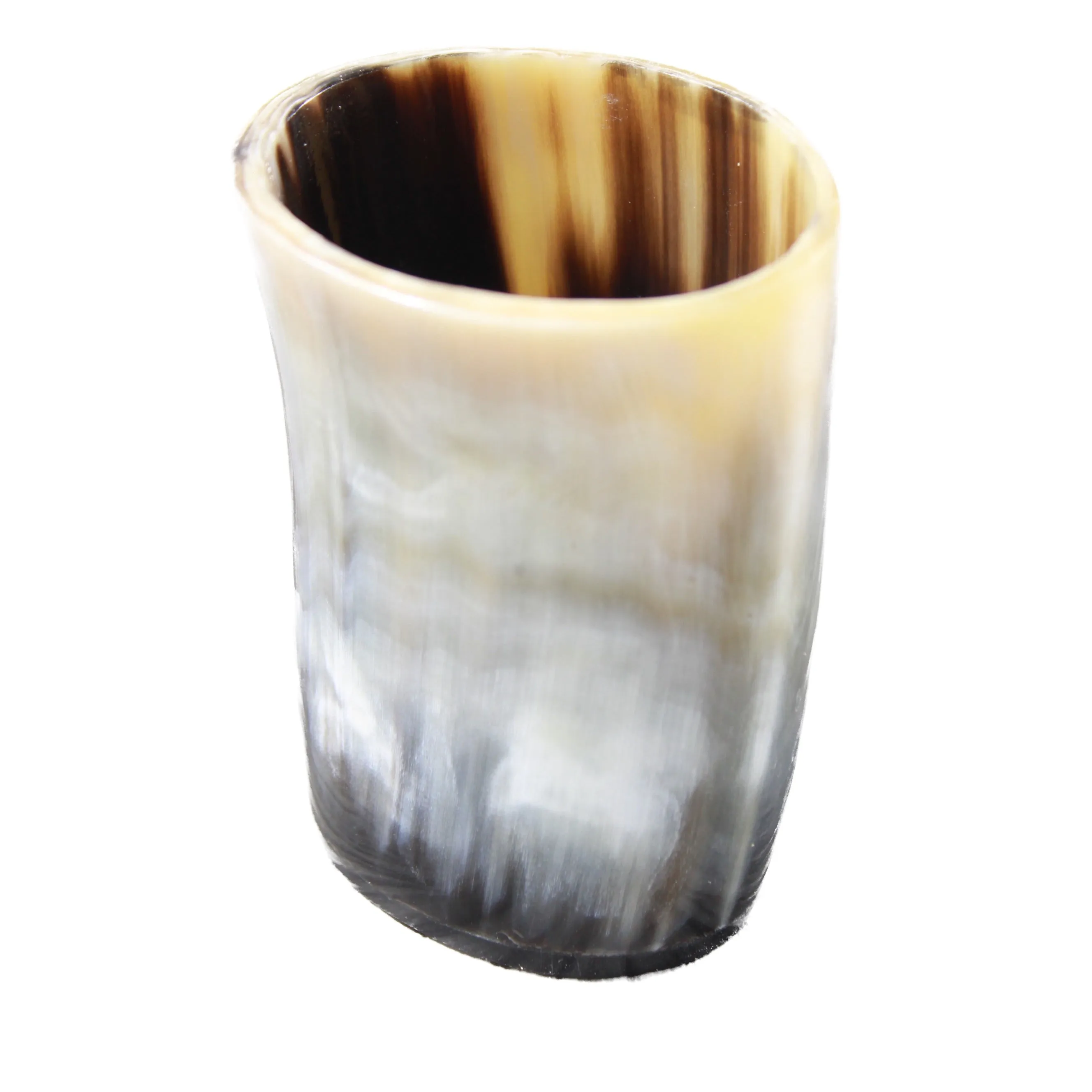 1 Small Horn Glass #074-2 Medieval Tankard Double Shot Glass