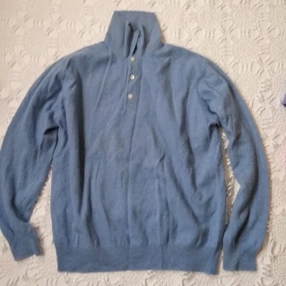 100% Cashmere &amp; Wool Sweater Bundle Lot X 4 Cutter Upcycle DIY Craft Helmut Lang
