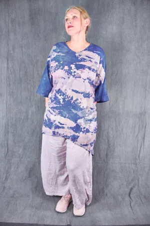 1566HD Drawcord Tunic-Mountain Sunset-P
