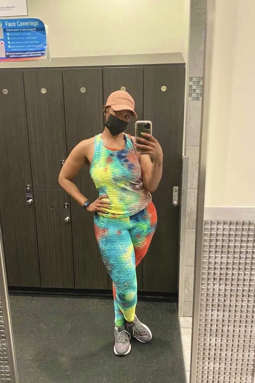3 Piece Tie Dye No Flex Set