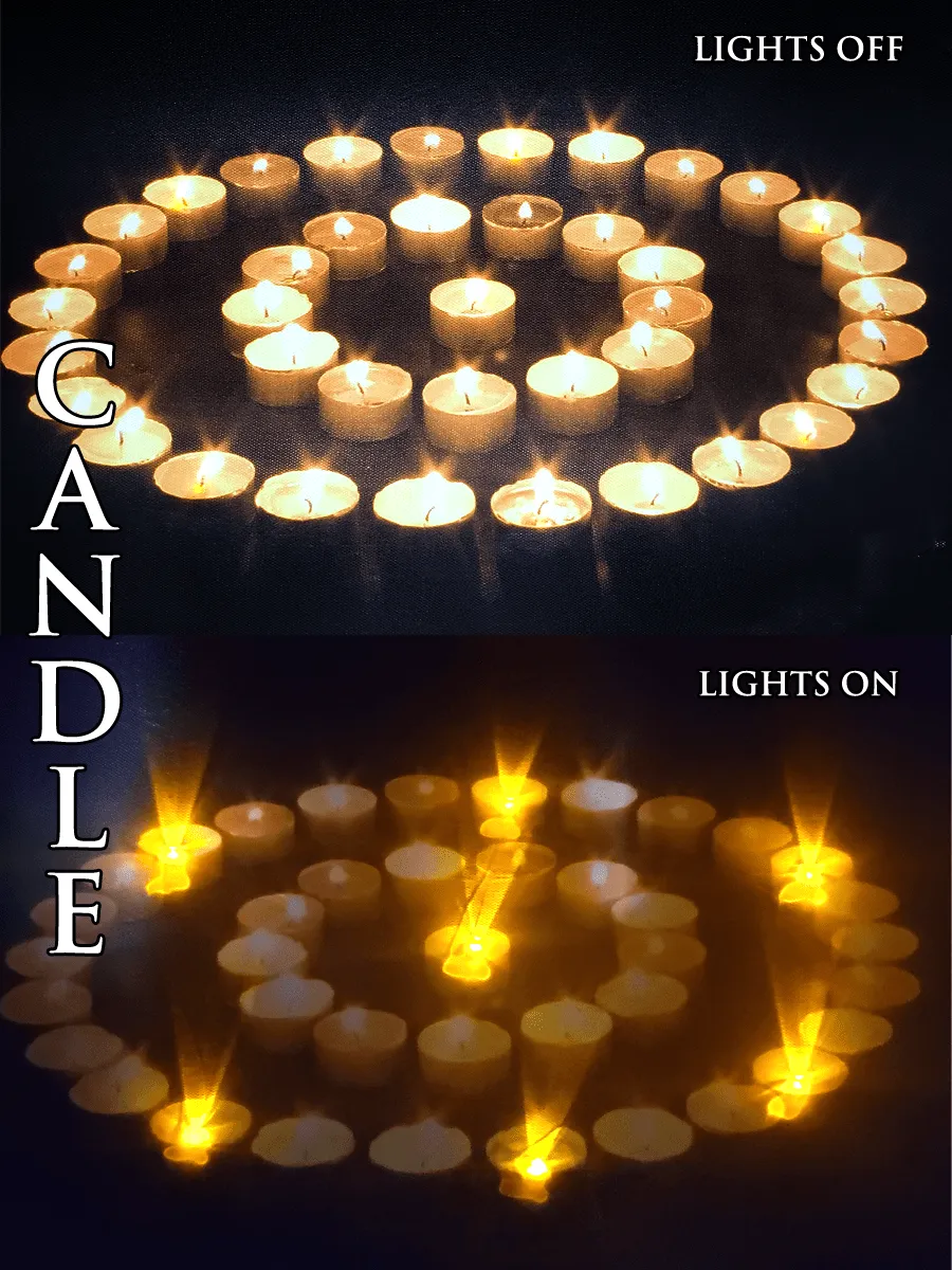6 Piece: LED Light Up Wall Art
