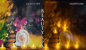 6 Piece: LED Light Up Wall Art