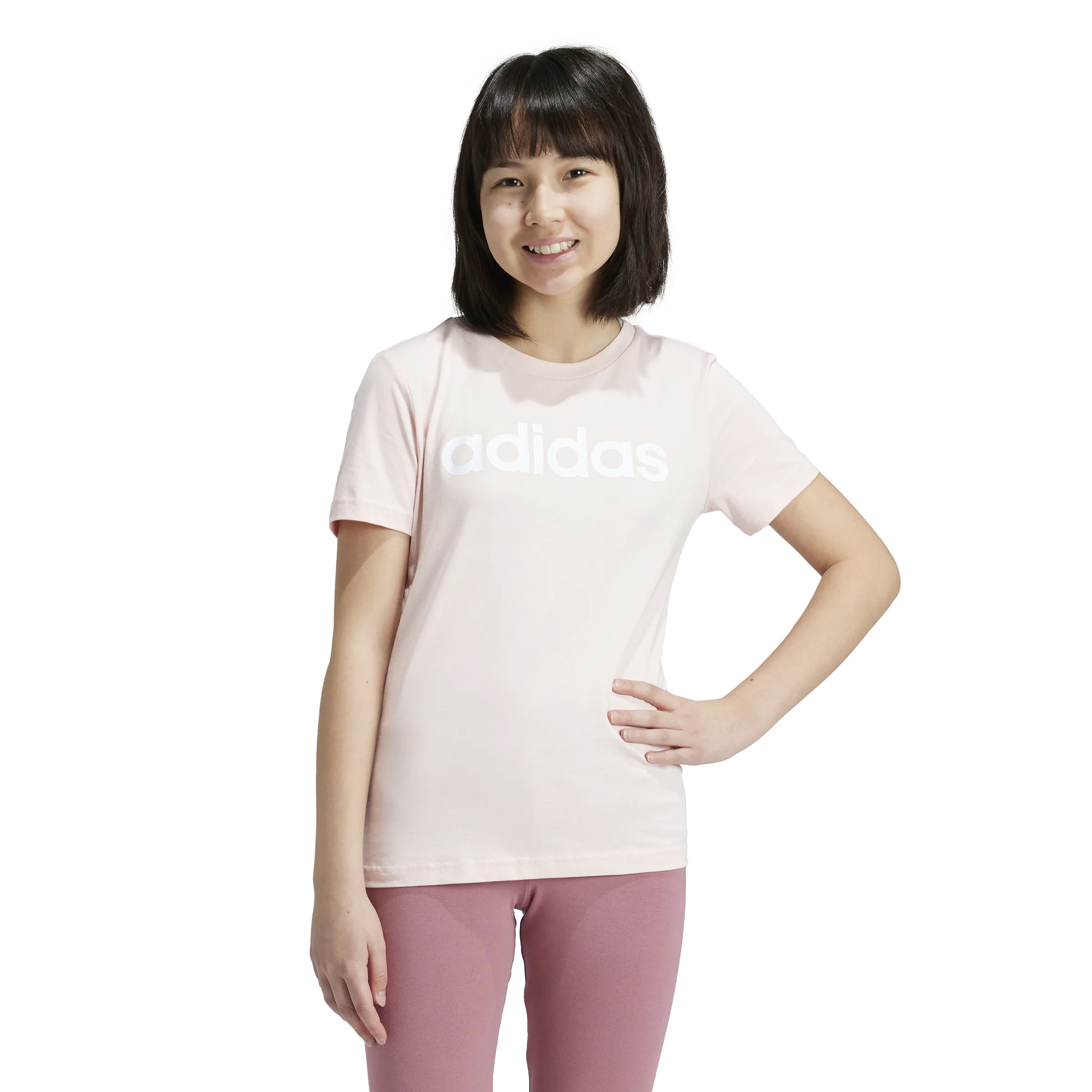 adidas Linear Logo Girls Tee