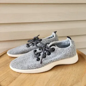 Allbirds women's wool runners light gray sneakers