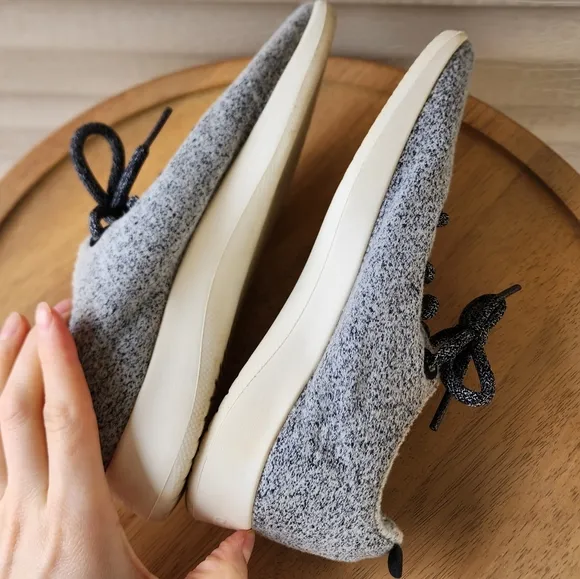 Allbirds women's wool runners light gray sneakers