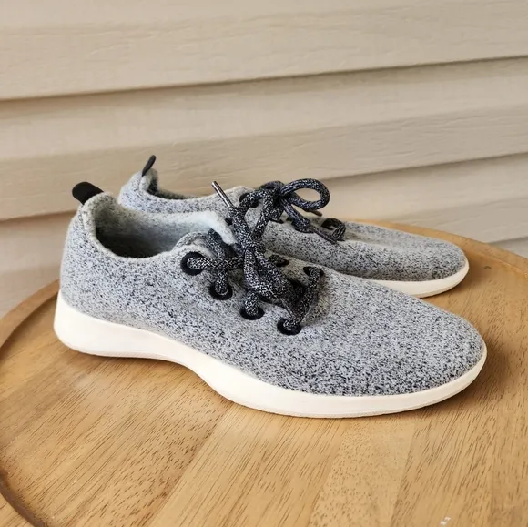 Allbirds women's wool runners light gray sneakers