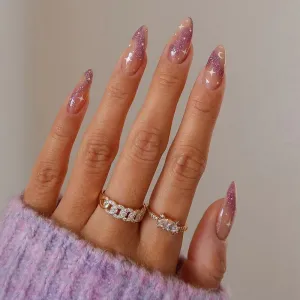 Almond Glittering Star Moon
