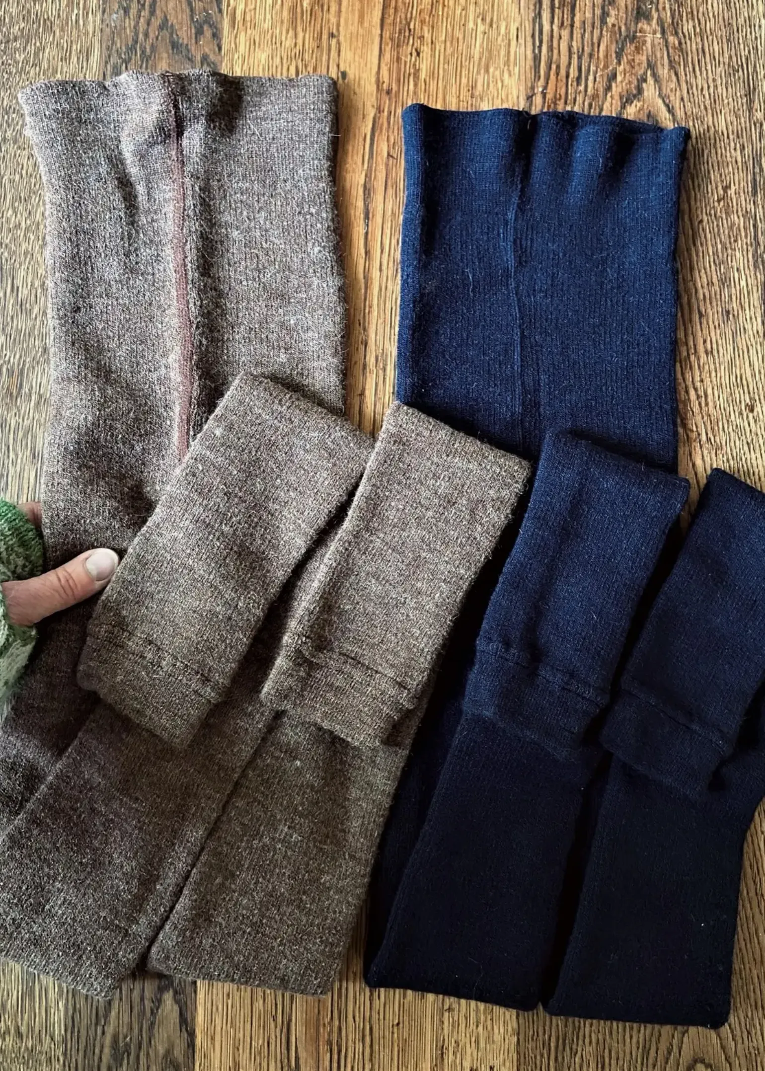 Alpaca leggings/ footless tights