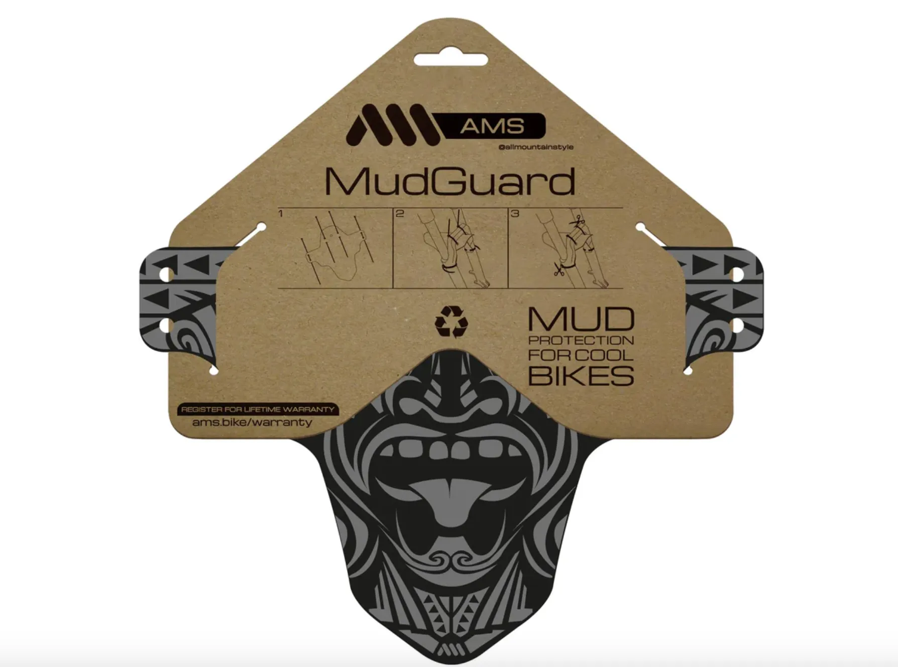 Ams Mud Guardgray/Maori