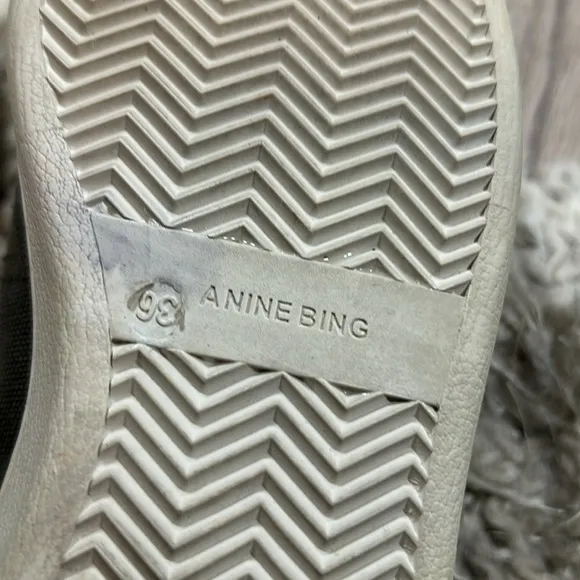 ANINE BING Lily Canvas Sneakers size 36