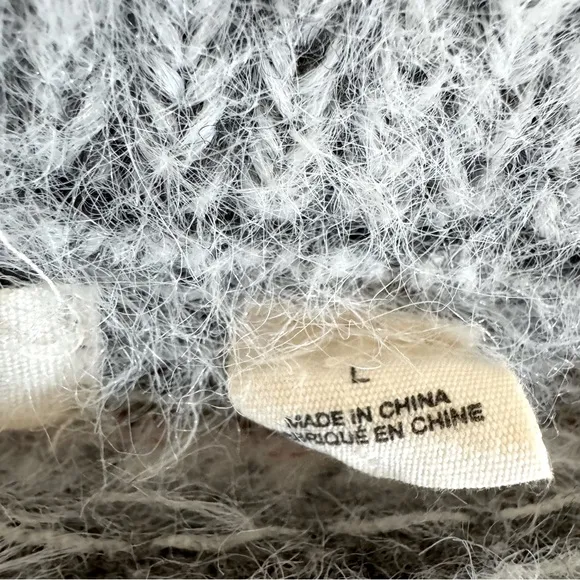 Anthropologie Sleeping On Snow FAROE Soft Fair Isle  Wool Sweater Size Large