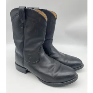 ARIAT Men's 35501 Black Leather Heritage Roper Western 12 EE