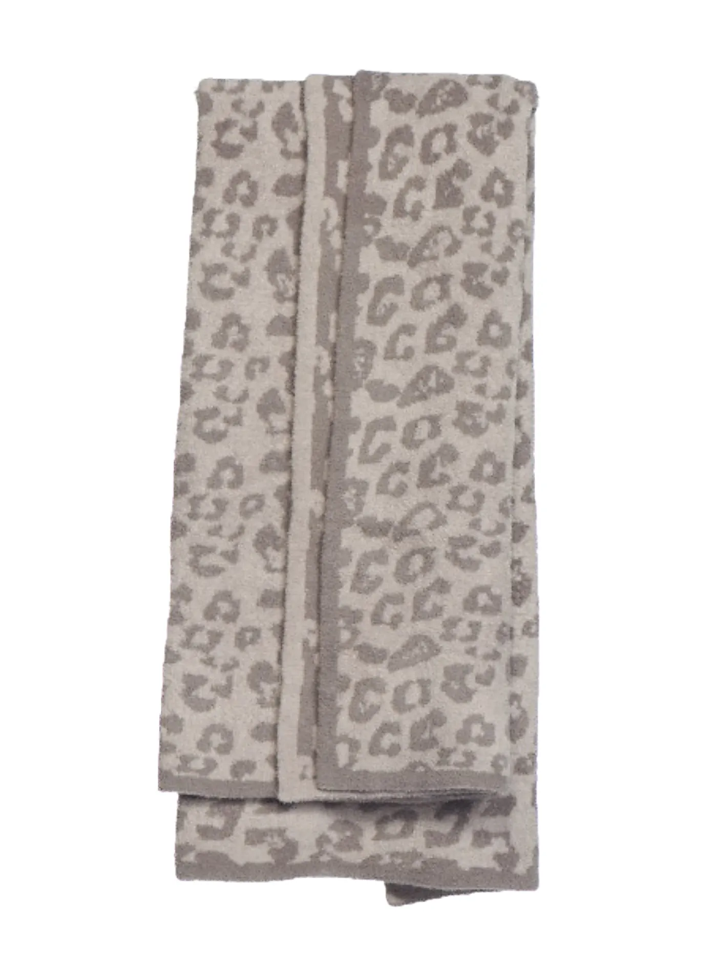 Barefoot Dreams | CozyChic Barefoot in the Wild Throw {Linen Warm Gray} - 54" x 72"