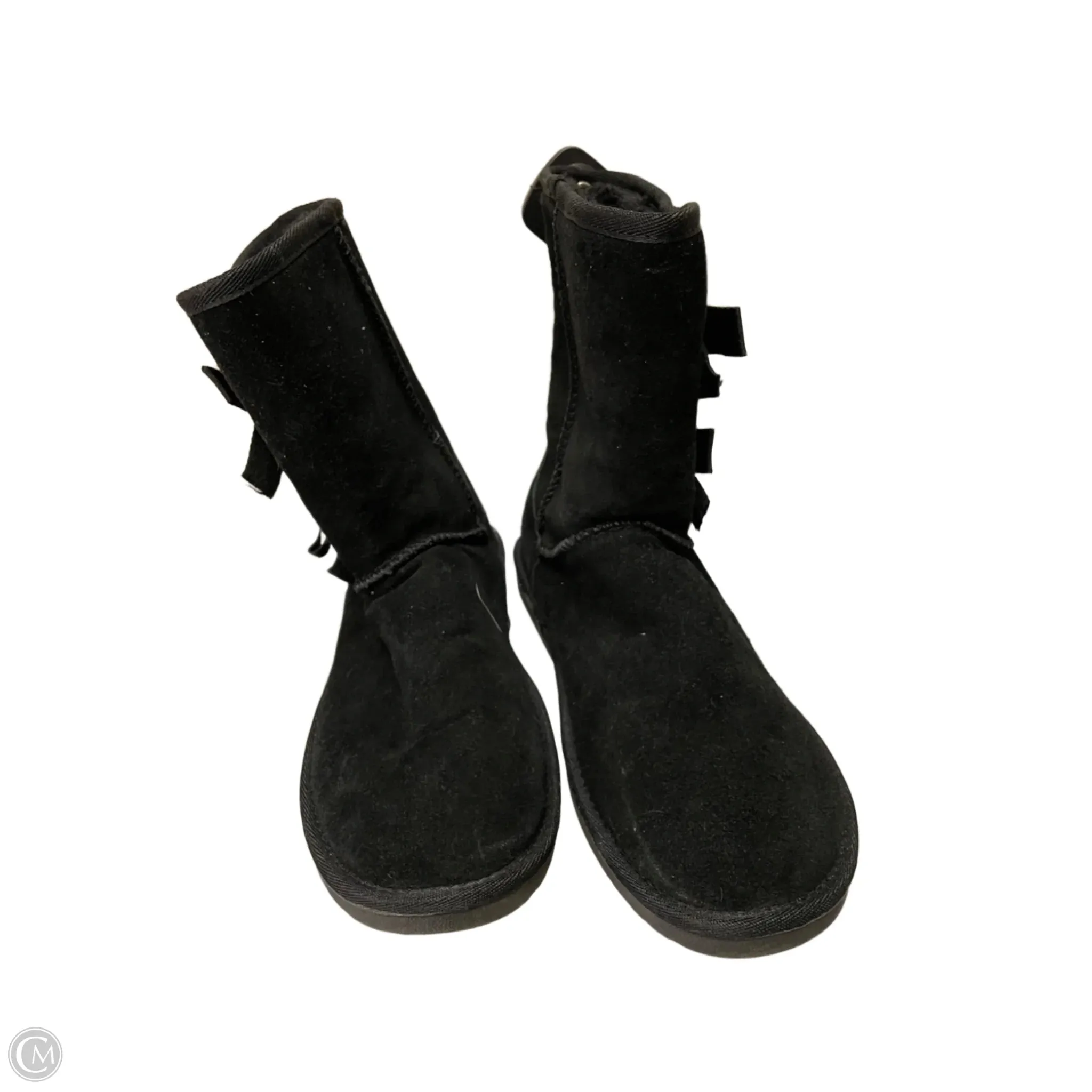 Boots Ankle Flats By Serra In Black, Size: 10