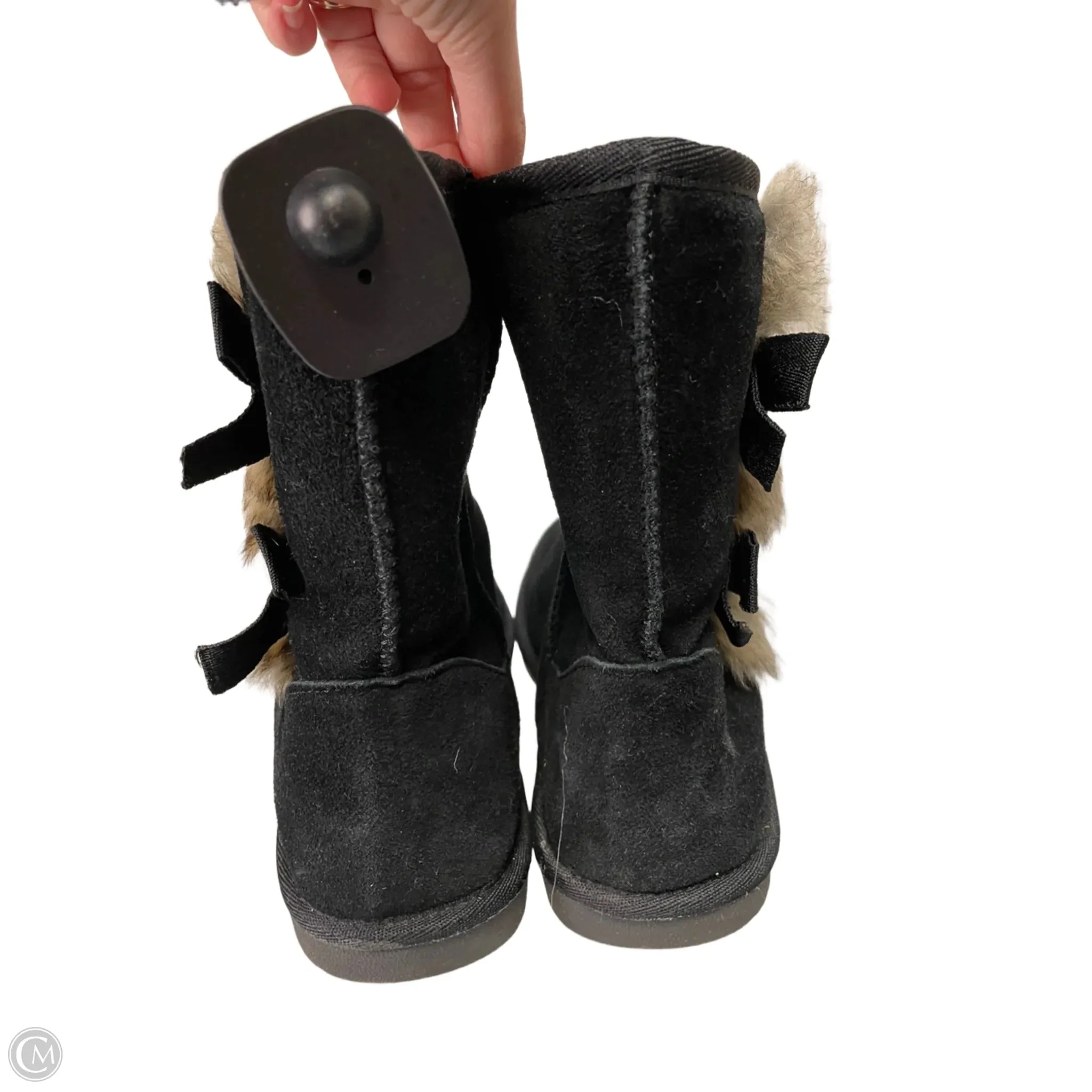 Boots Ankle Flats By Serra In Black, Size: 10
