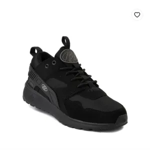 Boy's Black Heelys Force Skate Shoe 6