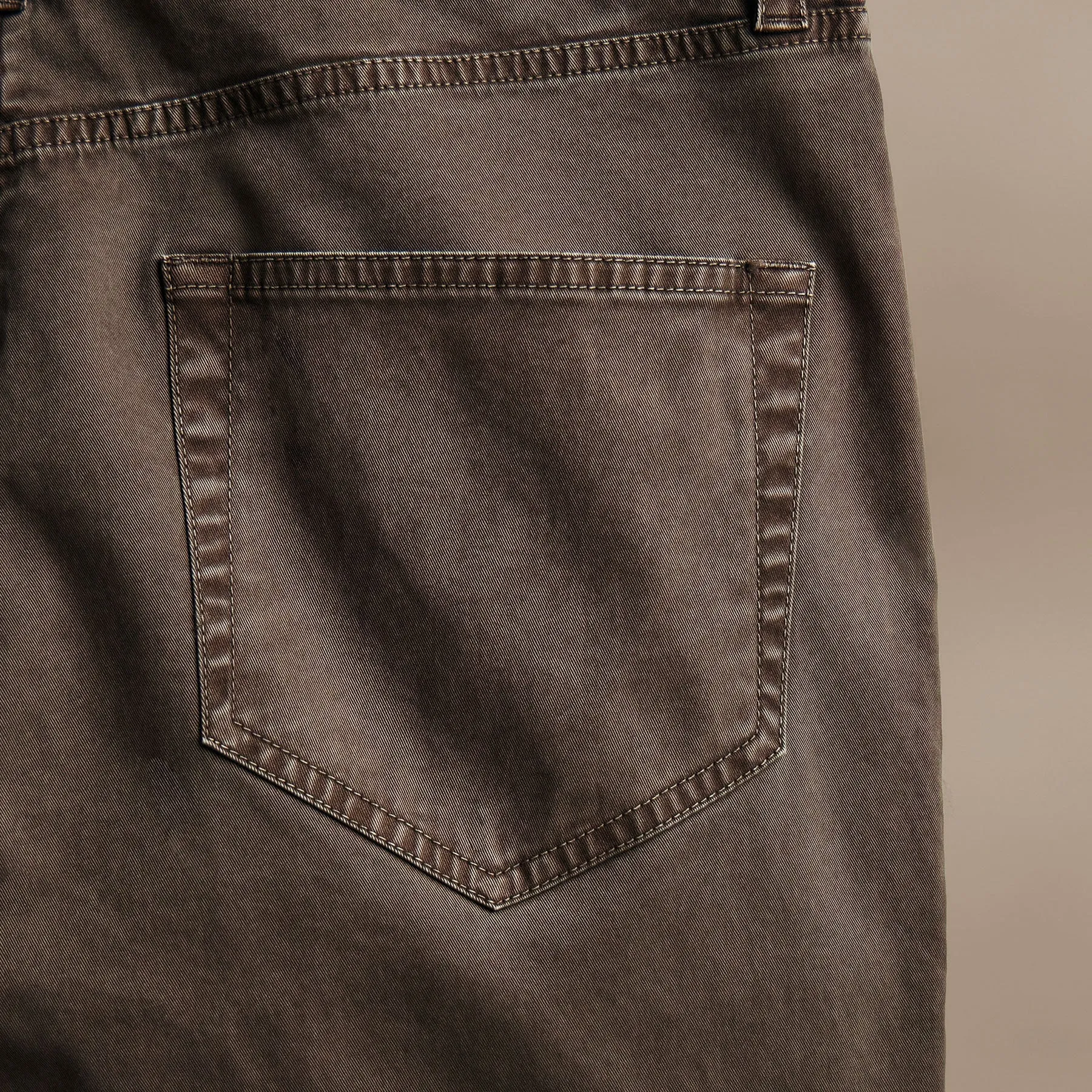 Brushed Twill 5 Pocket Pant - Loam Pigment