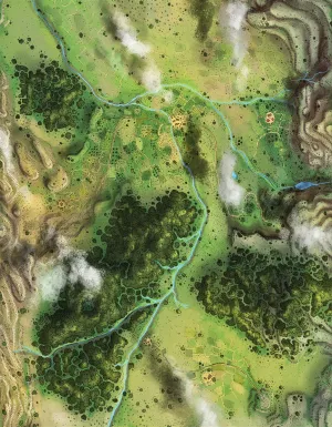 Brycshire Valley Fantasy Map Patreon