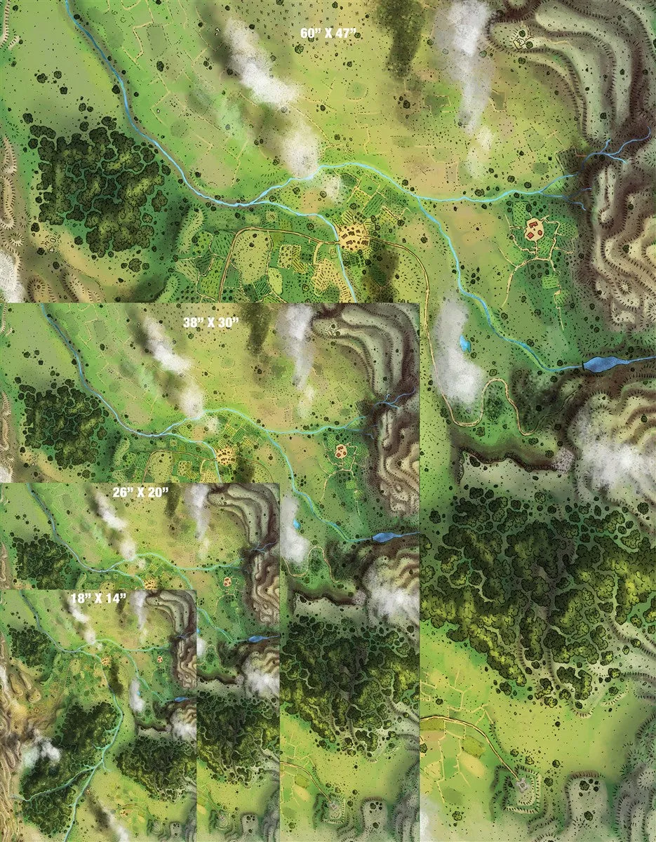 Brycshire Valley Fantasy Map Patreon