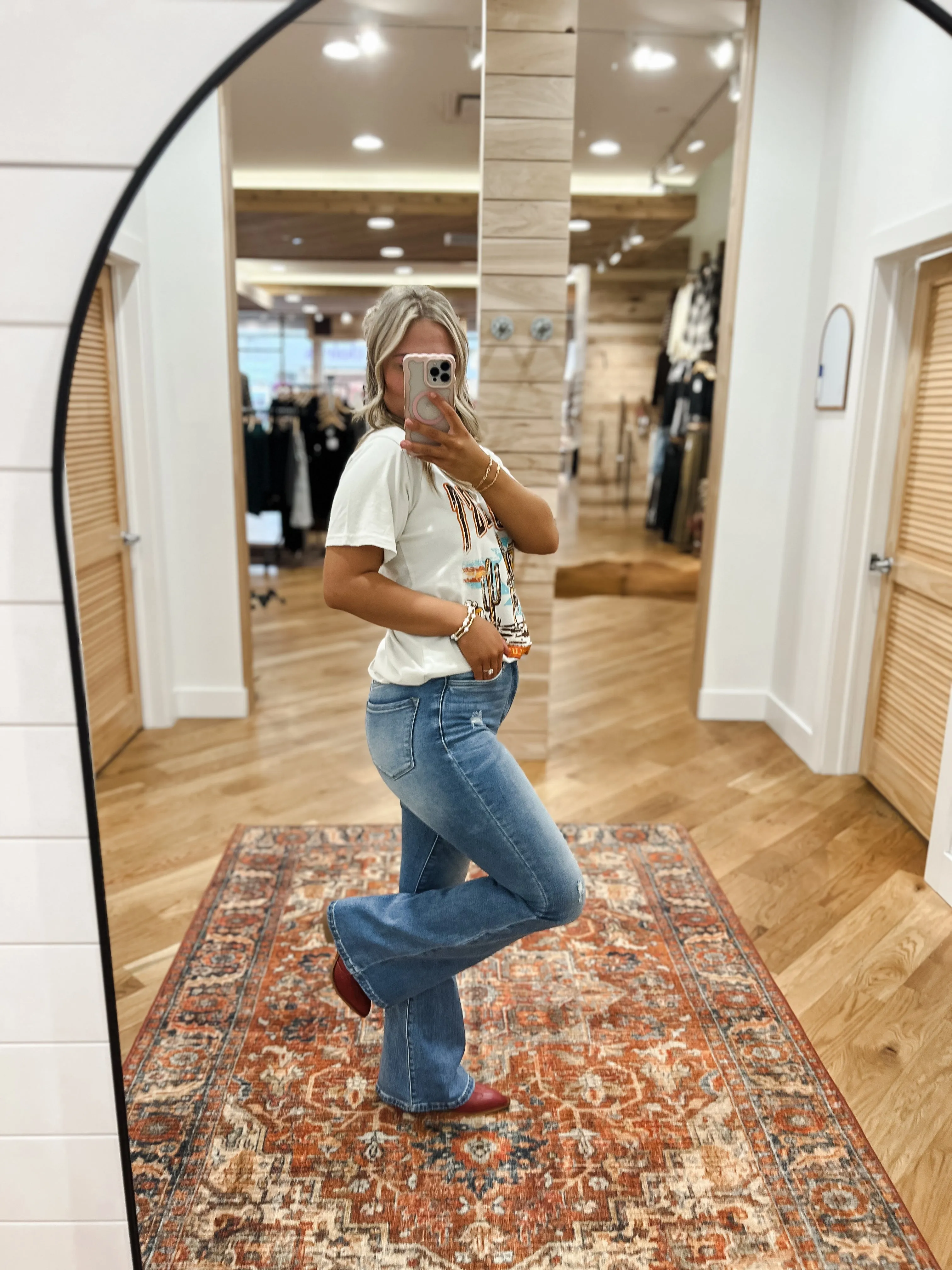 Calling My Name Bootcut Jeans