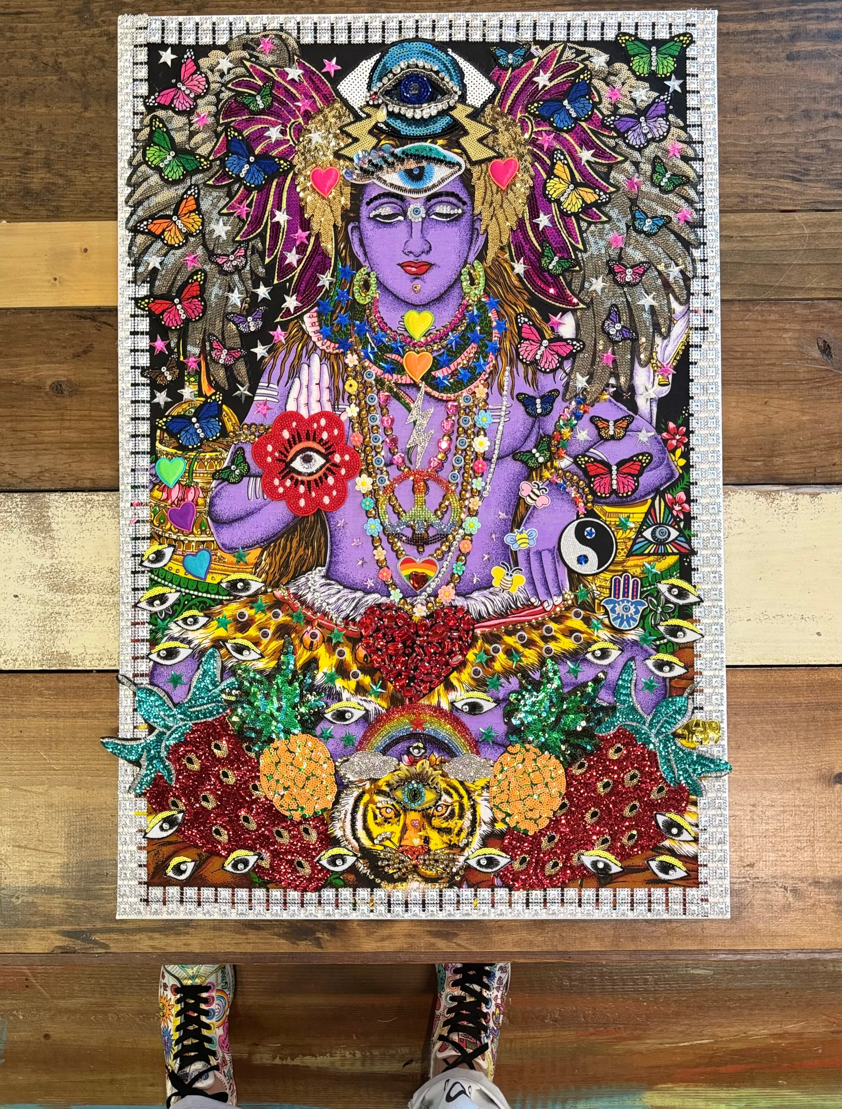Canvas Shiva LOVE FOREVER Extra Large