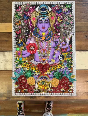 Canvas Shiva LOVE FOREVER Extra Large