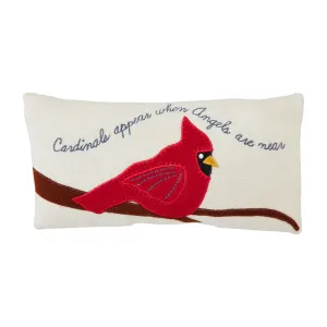 Cardinals Appear When Angels are Near Pillow