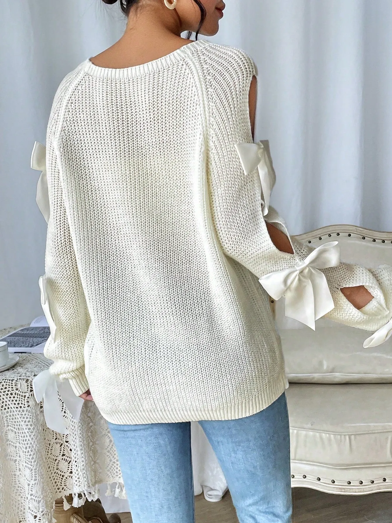 C'Est Chic Bow Sweater