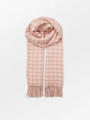 Check Crystal Scarf