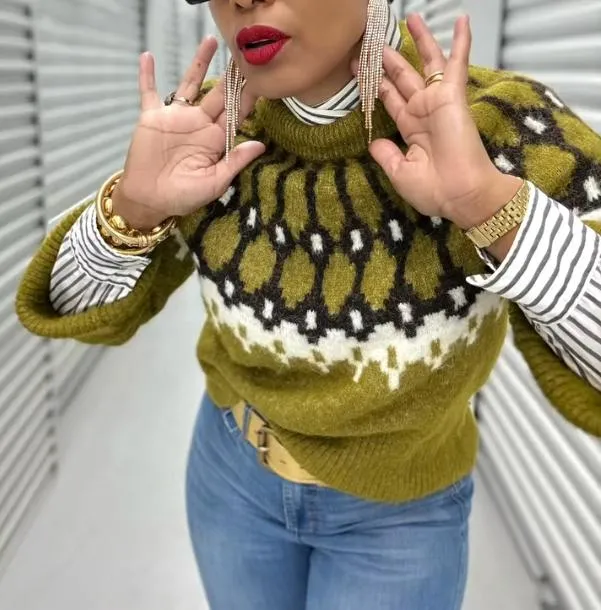 Chic cozy wool sweater