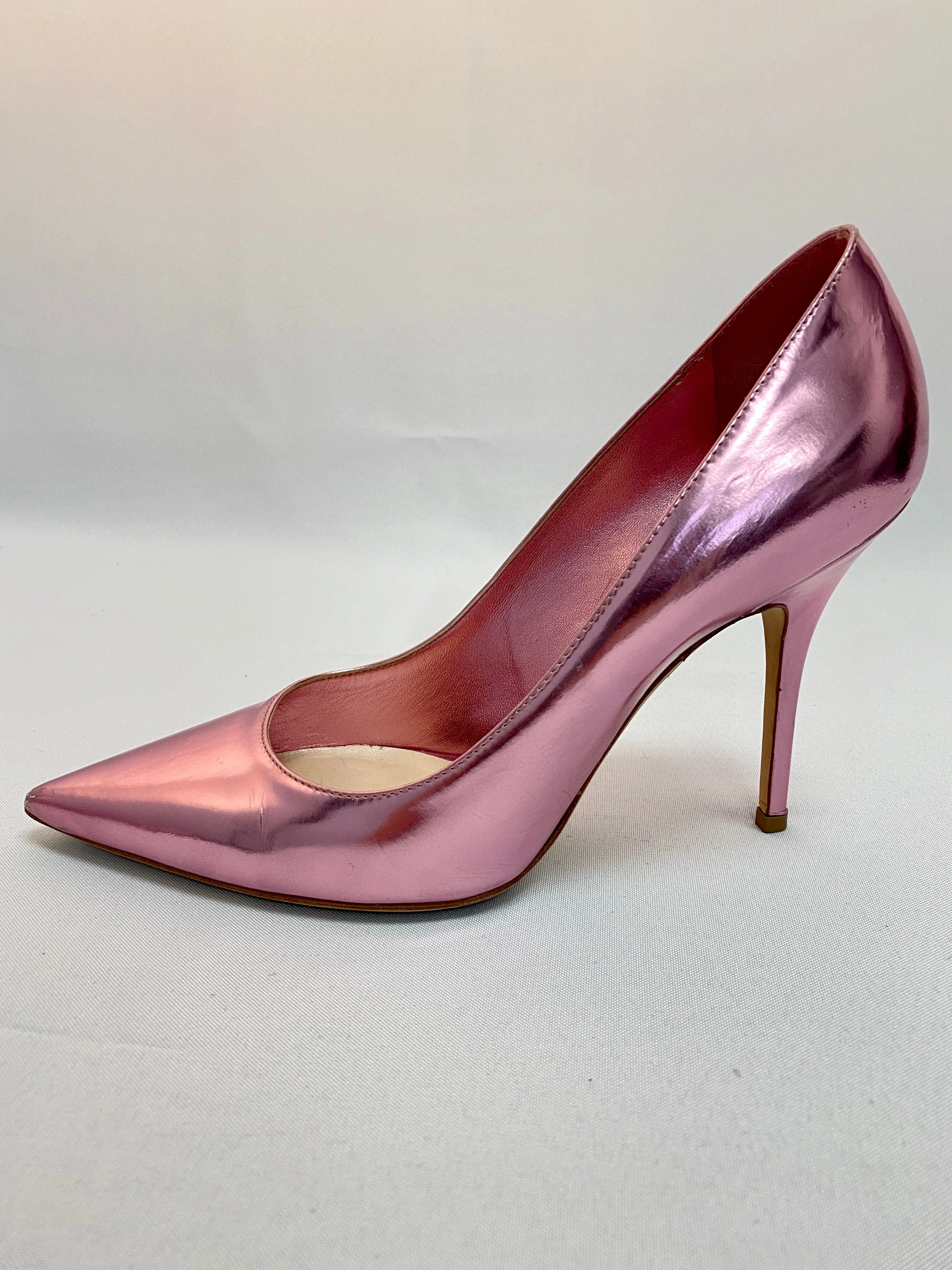 Christian Dior Pink Metallic Pump