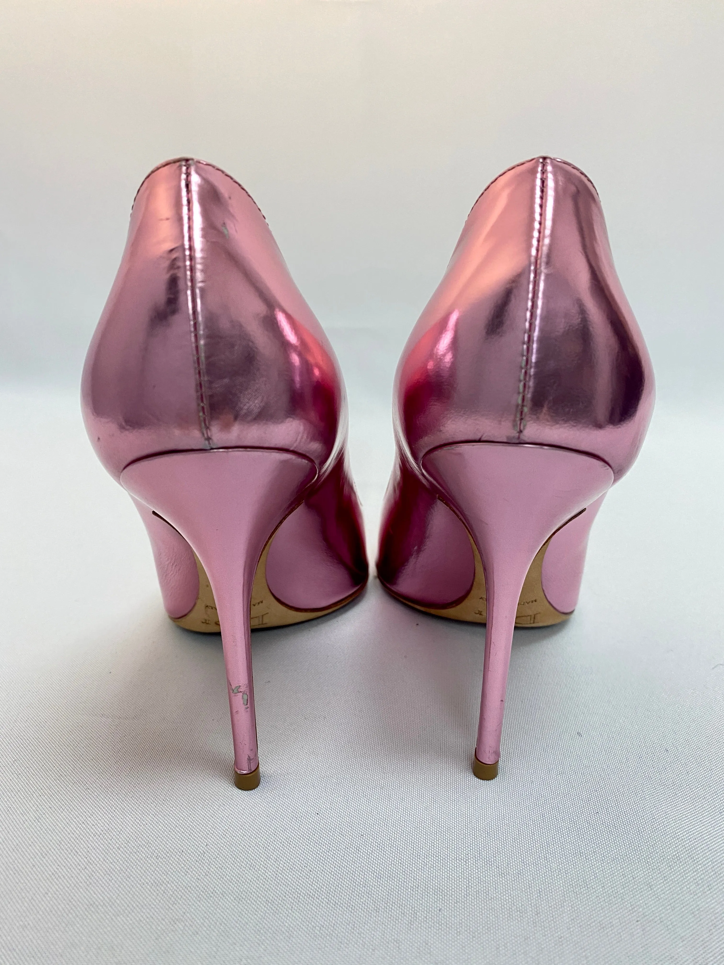 Christian Dior Pink Metallic Pump