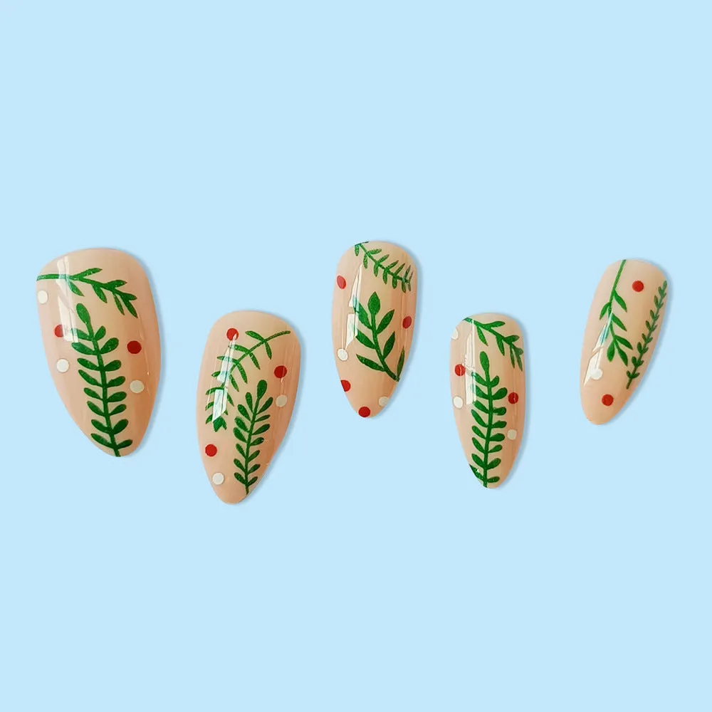 Christmas Almond leaves of the day