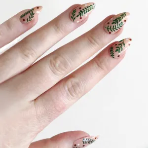 Christmas Almond leaves of the day