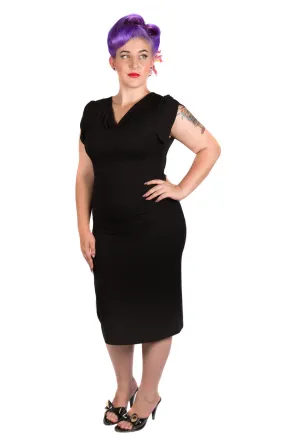 Classic Black Wiggle Dress