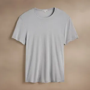 Clear Jersey Crew - Grey Glacier Pigment