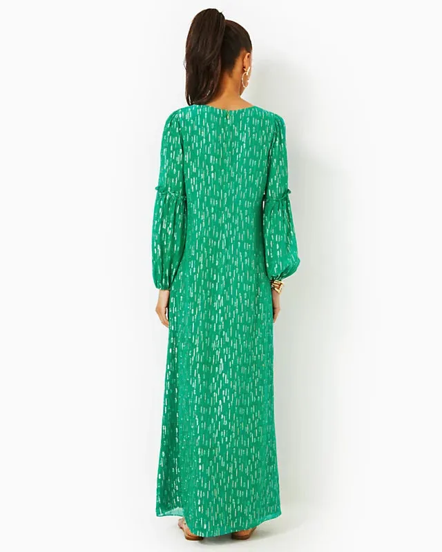 Cleme Long Sleeve Maxi (Fiddle Leaf Green)