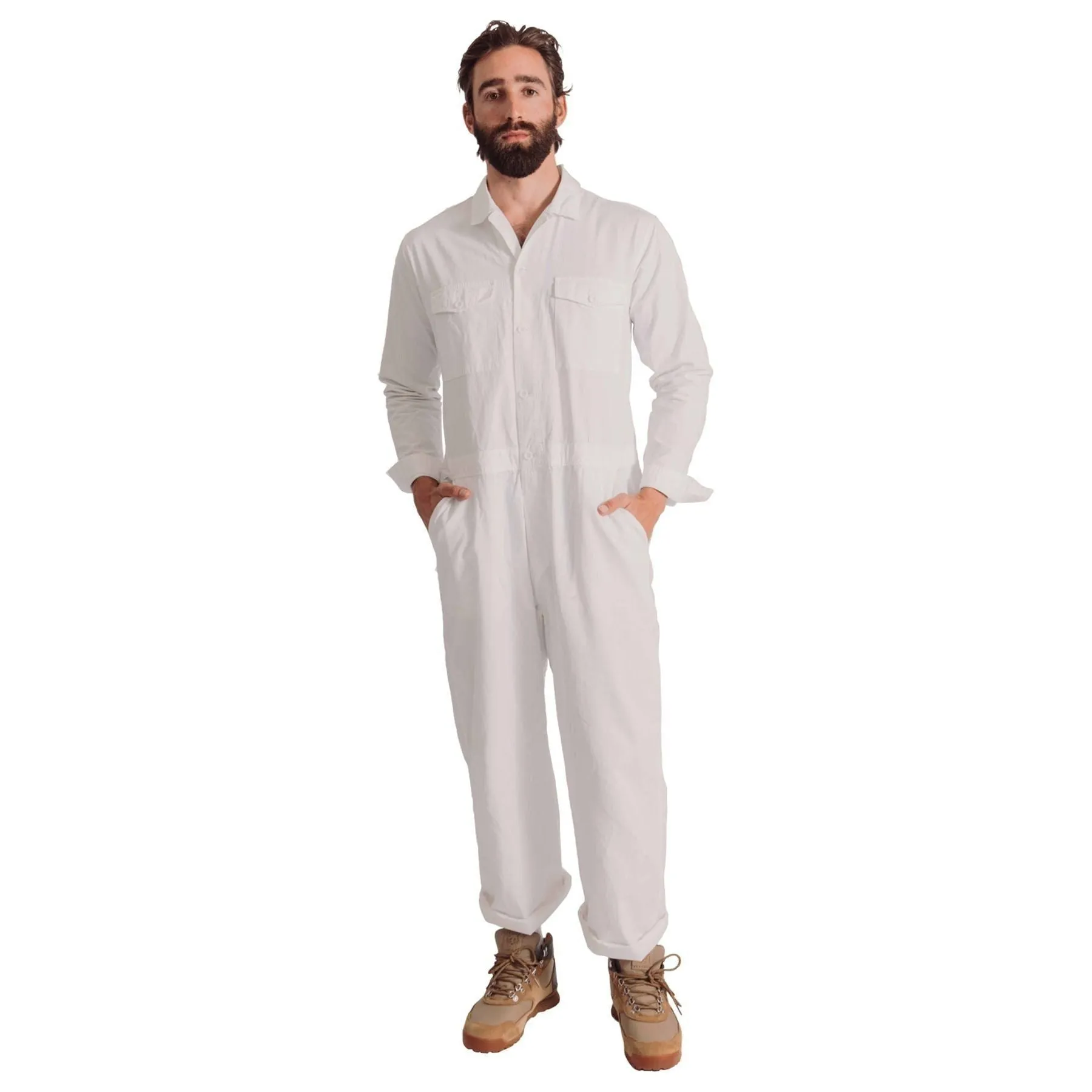 Climbing Jumpsuit, White