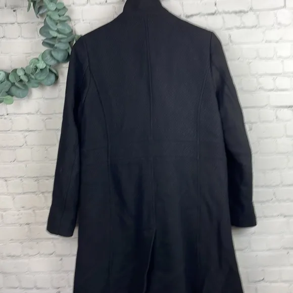 Cole Haan Wool Blend Zip Front Jacket Size 4