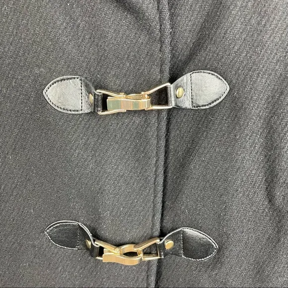 Cole Haan Wool Blend Zip Front Jacket Size 4