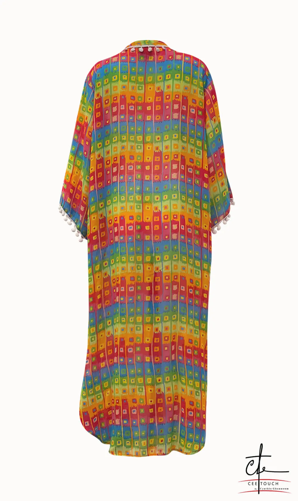 Colorful Kaftan & Beach Cover Up
