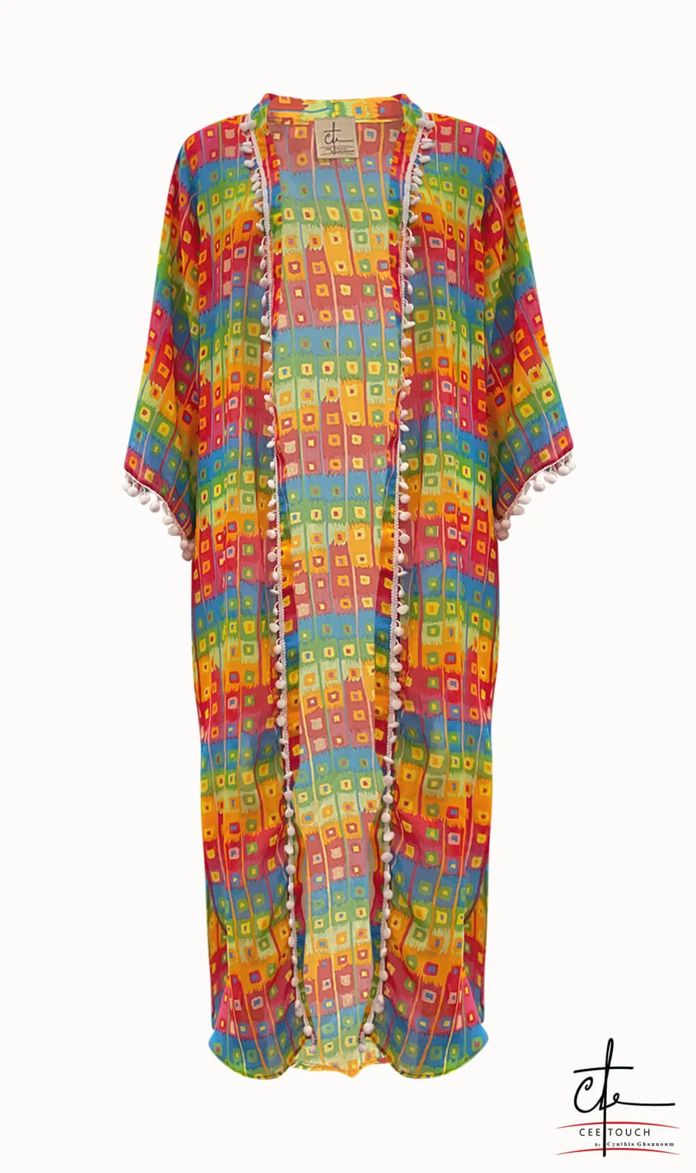 Colorful Kaftan & Beach Cover Up