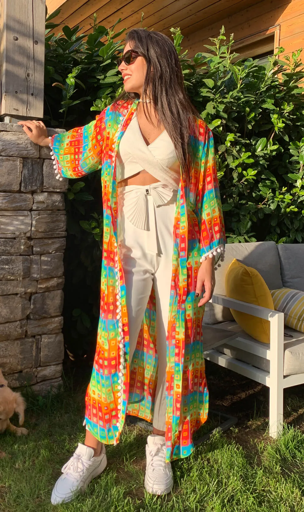 Colorful Kaftan & Beach Cover Up