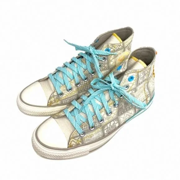 Converse Chuck Taylor All Star High Top Blue Beige A03692C Sneakers Men’s Canvas