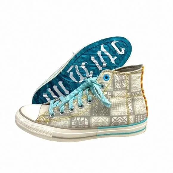 Converse Chuck Taylor All Star High Top Blue Beige A03692C Sneakers Men’s Canvas