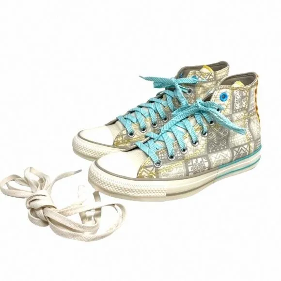 Converse Chuck Taylor All Star High Top Blue Beige A03692C Sneakers Men’s Canvas