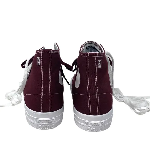 Converse CTAS Pro Hi Shoe For Men's Canvas Deep Bordeaux Sneakers Casual 171322C