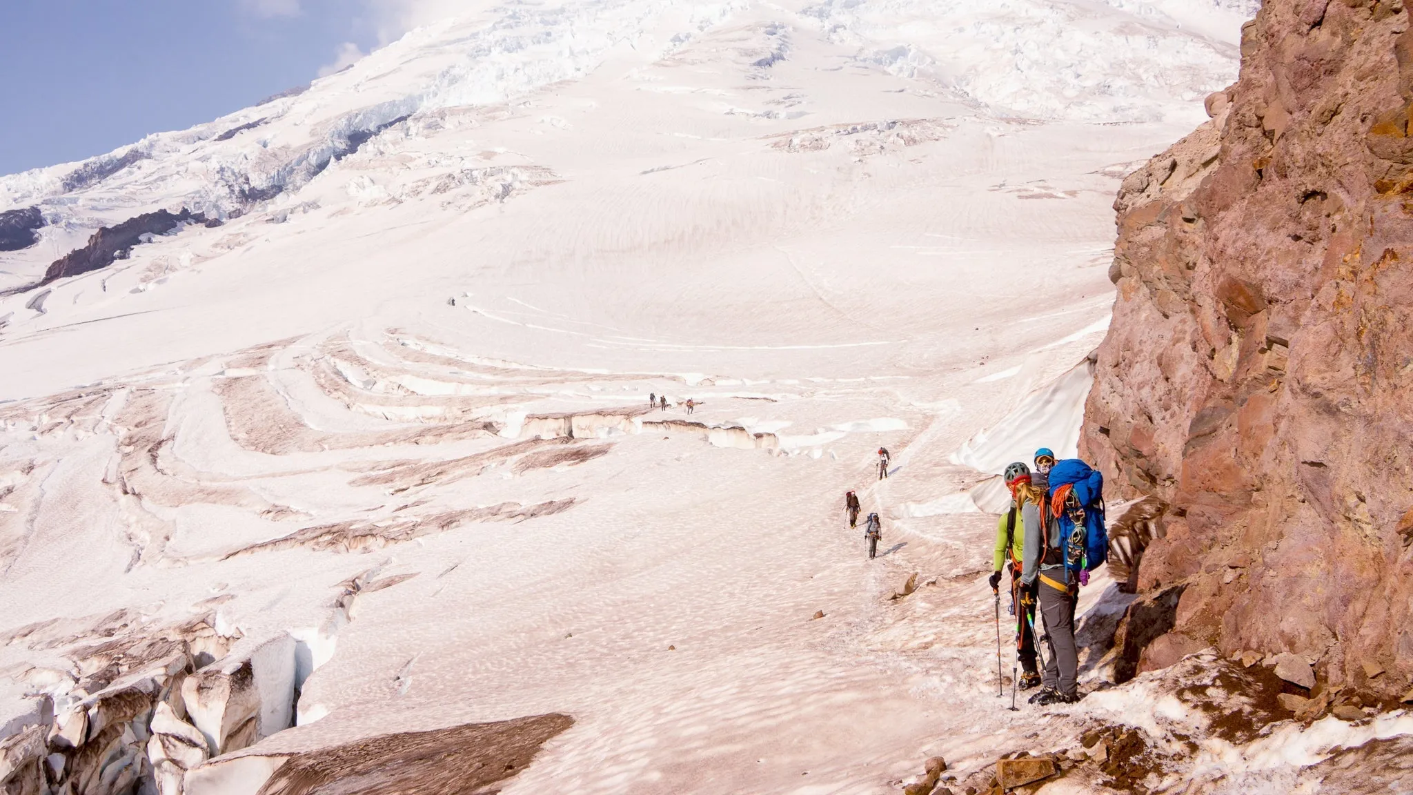 Crevasse Rescue Course in Washington