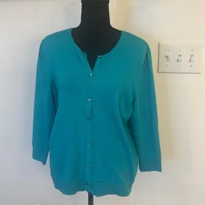 Croft &amp; Barrow Soft Cardigan, Sz. L.